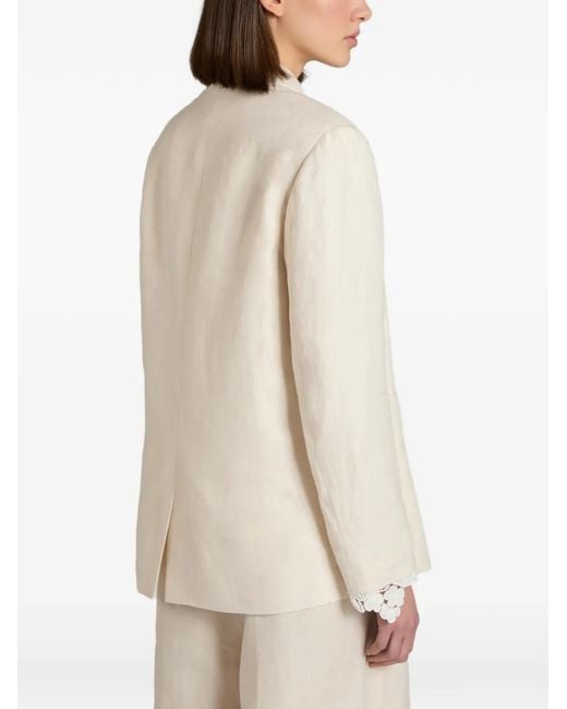 Montedoro Natural Linen Blazer