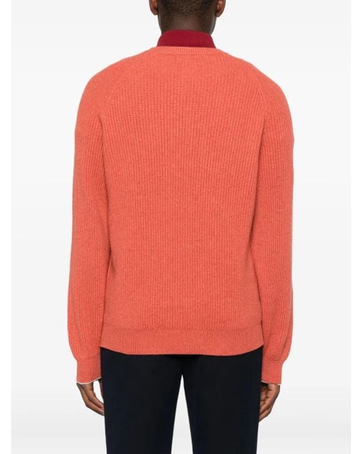 Brunello Cucinelli Pink Pull À Col Rond for men