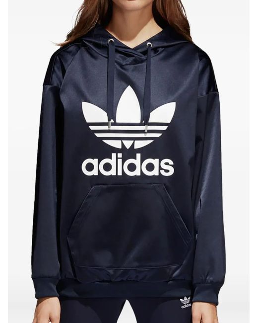 Adidas Blue Stadium Trefoil "Legend Ink/ Hoodie