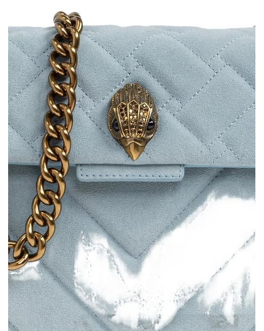 Kurt Geiger Blue Kensington Shoulder Bag