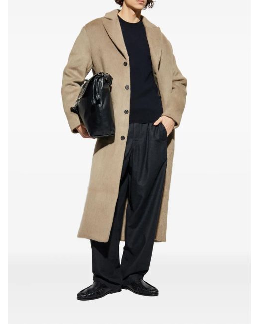 Samsøe & Samsøe Natural Single-Breasted Coat for men