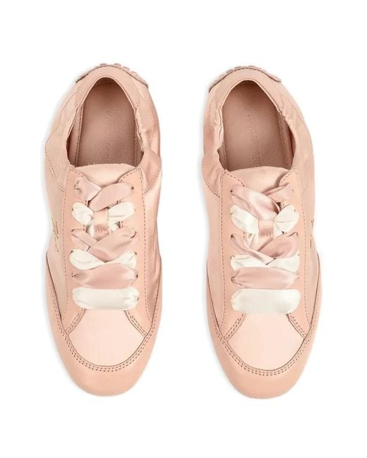 Karl Lagerfeld Pink Ariella Sneakers