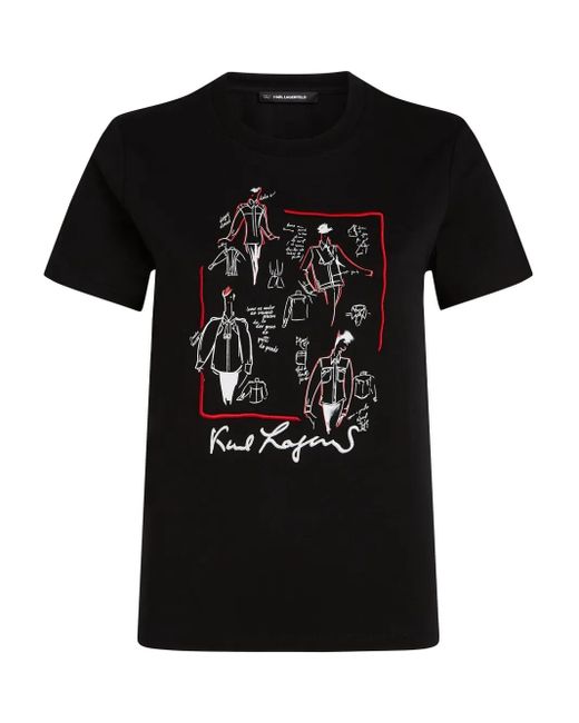 Karl Lagerfeld Black Karl Series T-Shirt
