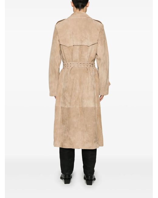 Ludovic de Saint Sernin Natural Amanda Trench Coat