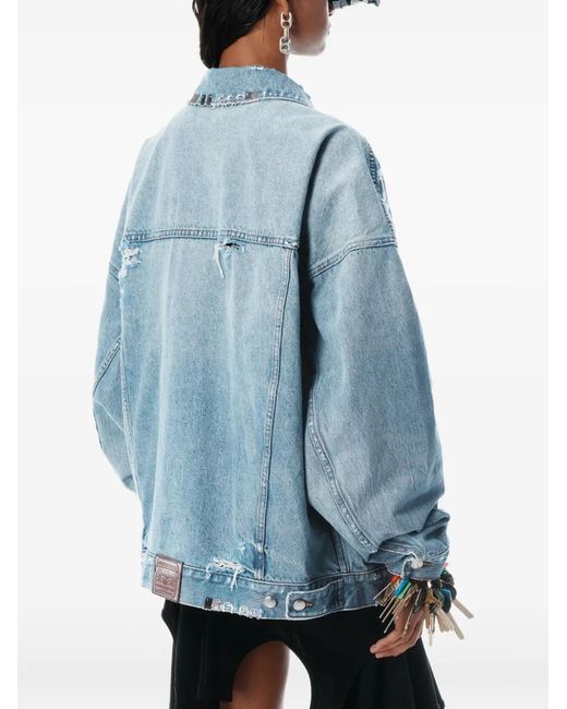 Alexander Wang Blue Denim Jacket