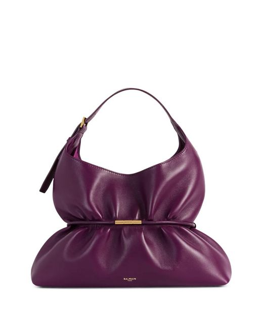 Balmain Purple Sphynx Medium Bag