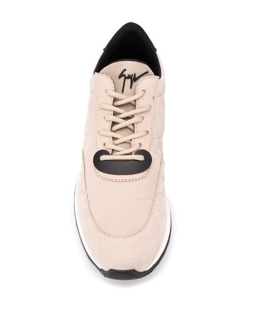 Giuseppe Zanotti Pink Classic Runner Sneakers for men