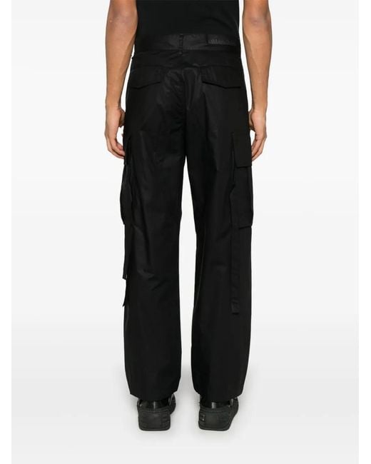 DARKPARK Black Saint Cargo Trousers for men