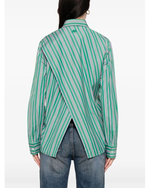 Etro ストライプ シャツ Green