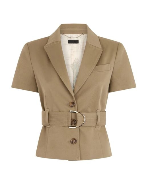 Liu Jo Natural Belted Jacket