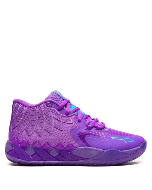 PUMA Purple X LaMelo Ball MB.01 Queen City Sneakers