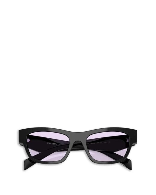 Prada Black Butterfly-Frame Sunglasses