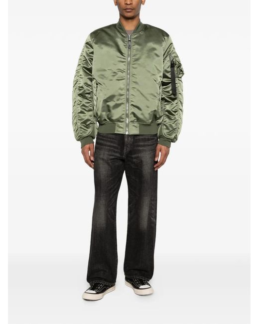 Alpha Industries Green Bomber Jacket for men