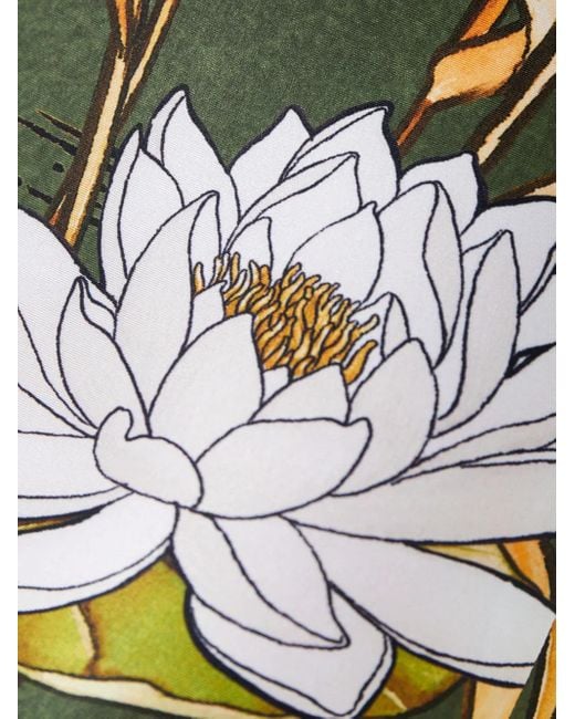 Agua Bendita Tulipa Badpak Met Bloemenprint En Wijde Band in het Pink