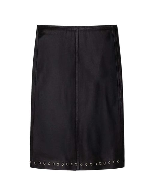 GIMAGUAS Black Eyelets Skirt
