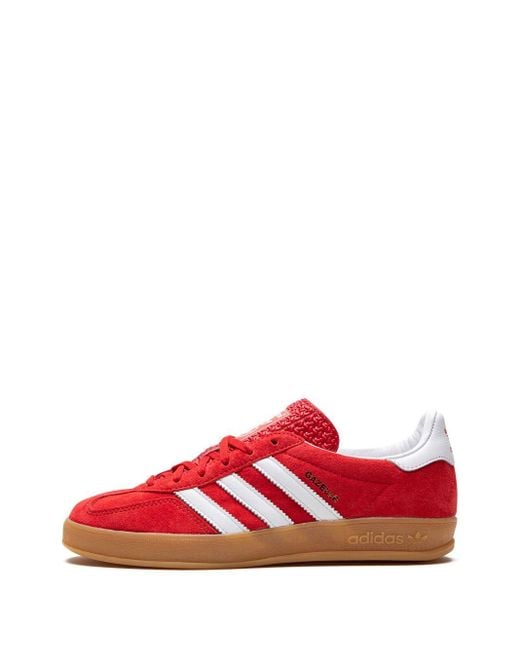 Adidas "gazelle Indoor ""scarlet Cloud White"" Sneakers" in het Red voor heren