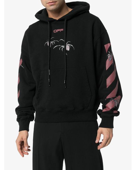 Virgil Abloh Spider Arrows Print Hoodie 