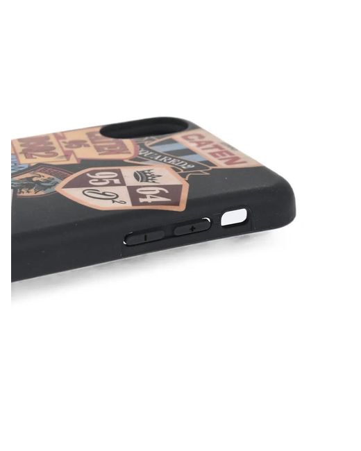 DSquared² Black Logo-Print Iphone X Case for men