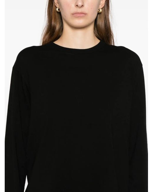 Agolde Black Sydney Long-Sleeve T-Shirt