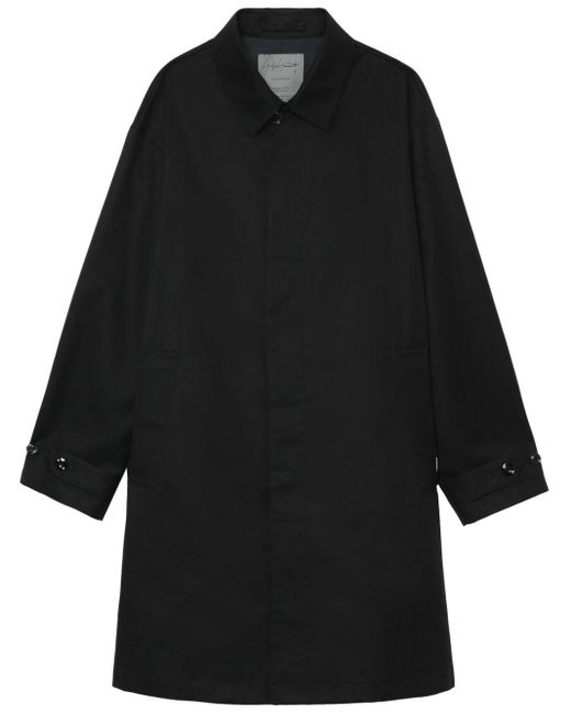 Yohji Yamamoto Black X Neighborhood Cotton Coat for men