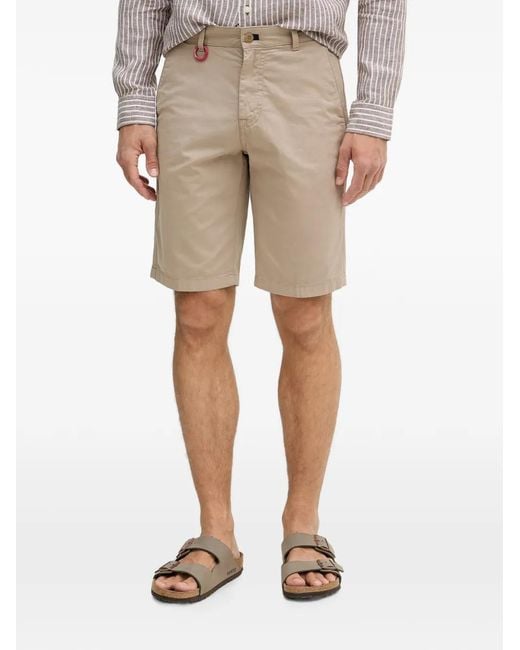 Joop! Natural Rudo Logo-Ring Bermuda Shorts for men