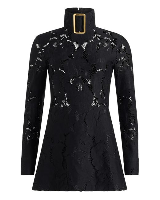 Patou Women's Black Lace Dress