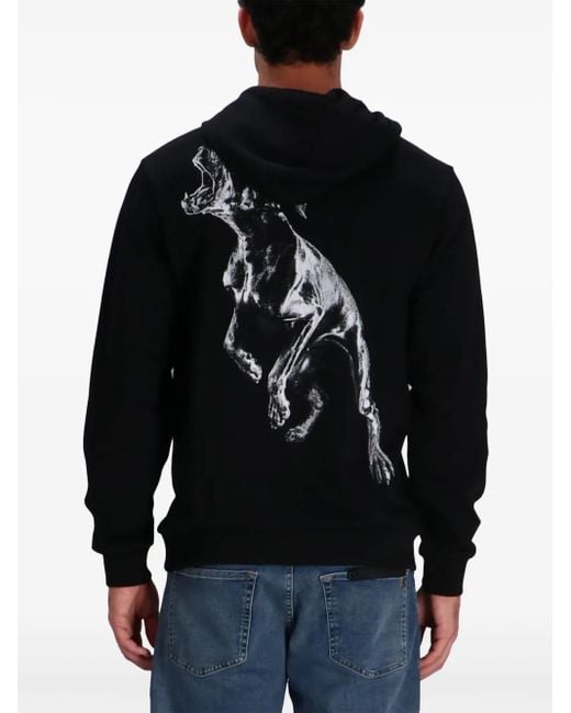 HUGO Black Cotton Sweatshirts for men