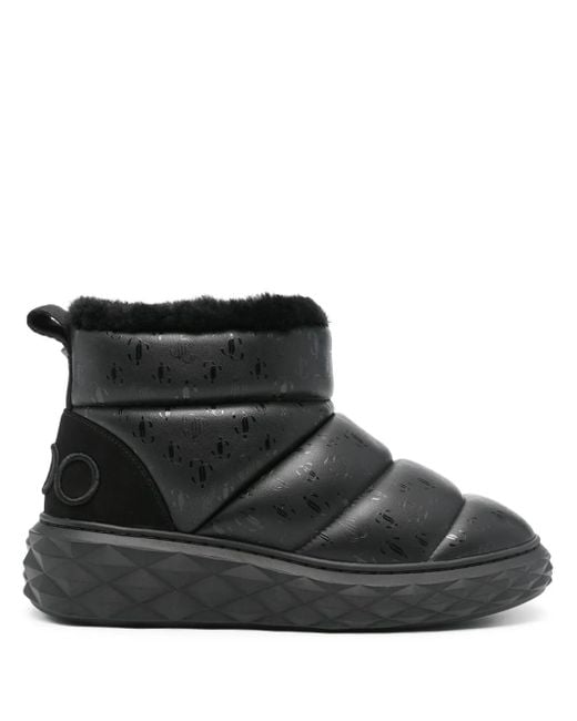 Jimmy Choo Black Xan Leather Boots