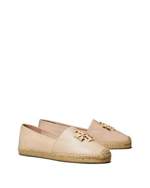 Tory Burch Natural Eleanor Espadrilles