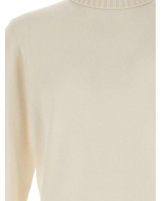 FILIPPO DE LAURENTIIS White Turtleneck Sweater for men