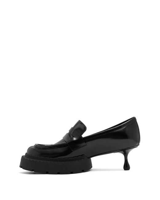 Noir Kei Ninomiya Black X Jimmy Choo 30Mm Maxi Loafers