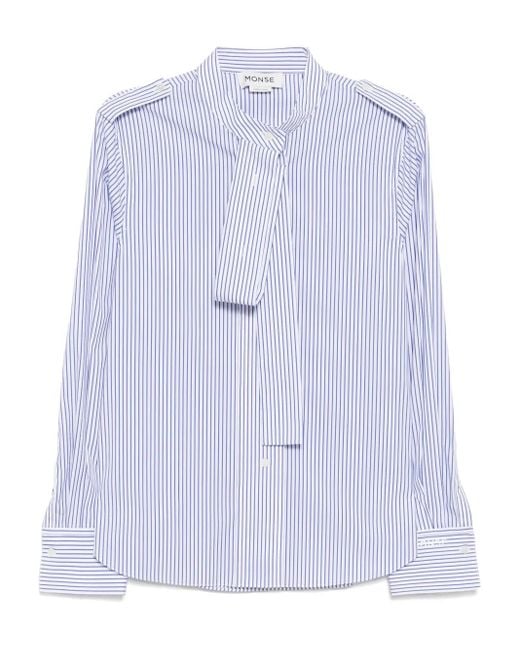 Monse エポレット シャツ Blue