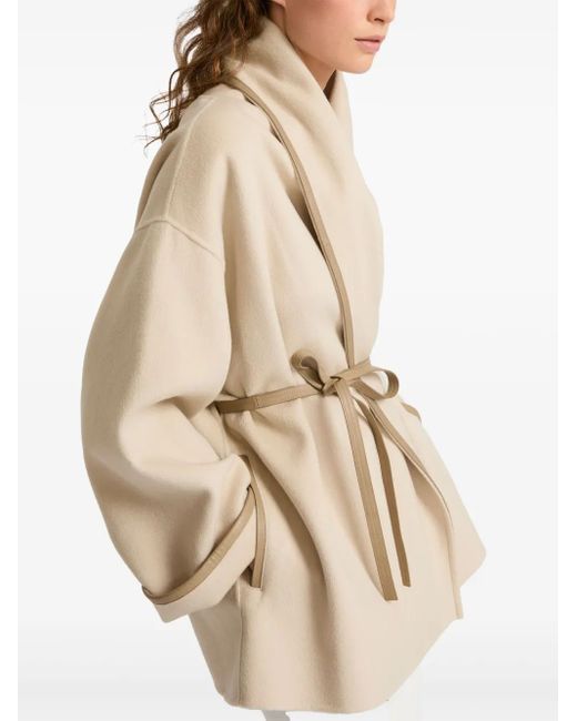Yves Salomon Natural Double-Sided Jacket
