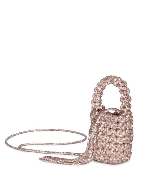 HIBOURAMA Natural Sac Porté Épaule Micro Pendant