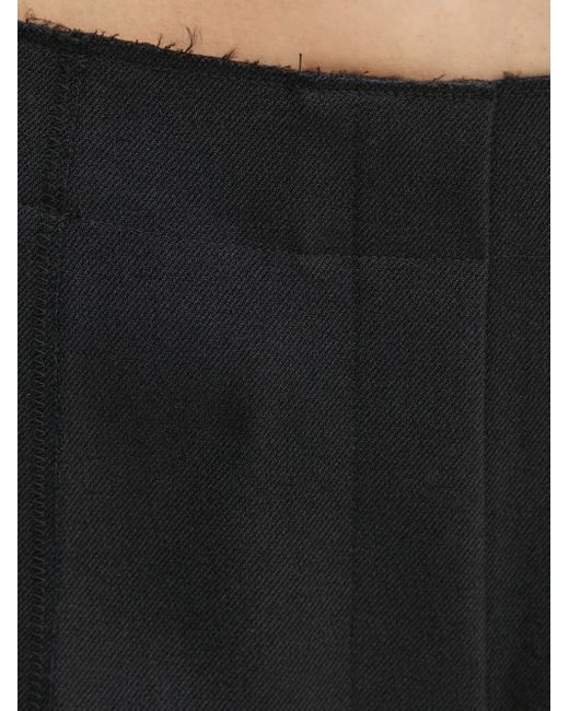 Day Birger et Mikkelsen Black Split-Hem Flared Trousers