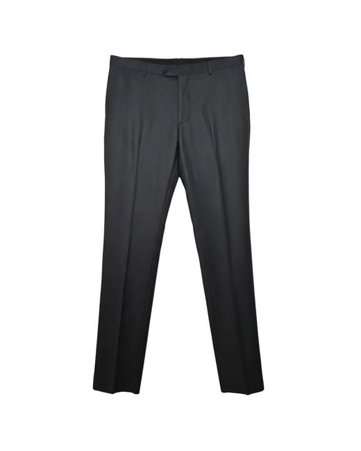 Isaia Gray Textured Two-Button Blazer for men
