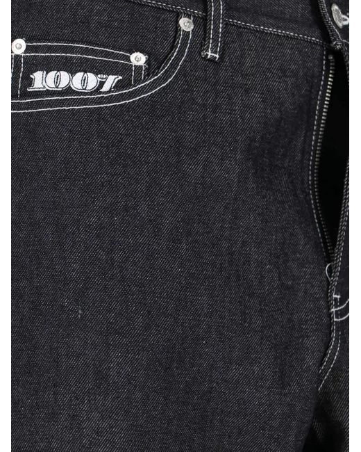 AWAKE NY Blue Cotton Jeans for men