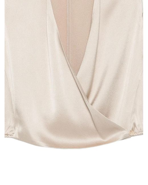 Alysi Natural Crossover Crop Top