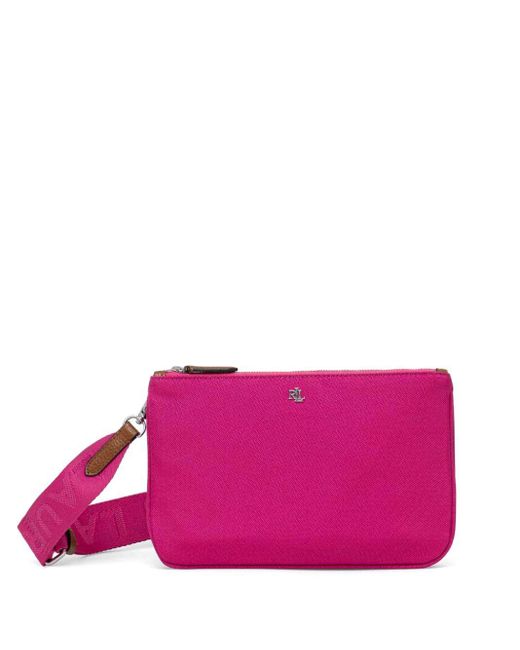 Ralph Lauren Pink Medium Landyn Crossbody Bag