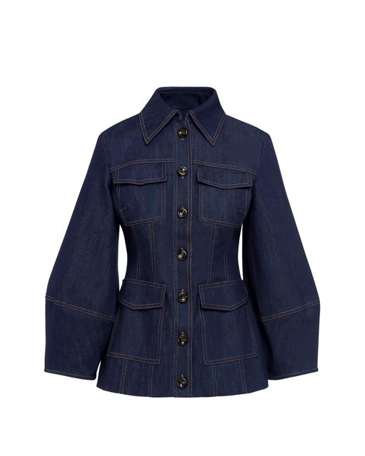 Chaqueta Con Botones Florence & Fortitude de color Blue