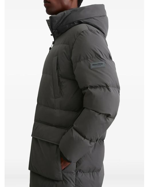 メンズ Marc O' Polo パデッド パーカーコート Gray