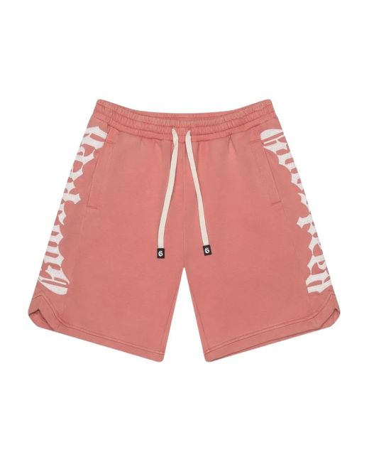 Godspeed Red Courtside Track Shorts for men