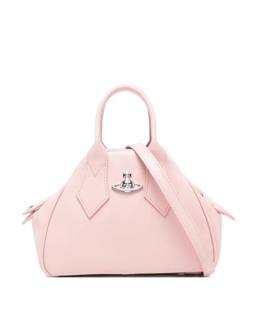 Vivienne Westwood レディース ピンク Yasmine Orb トートバッグ S