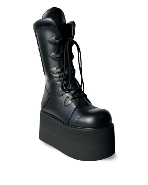 Swear Black Sm Truck 3 Platform Boots