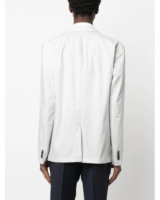 Orlebar Brown White Ullock Poplin Blazer for men