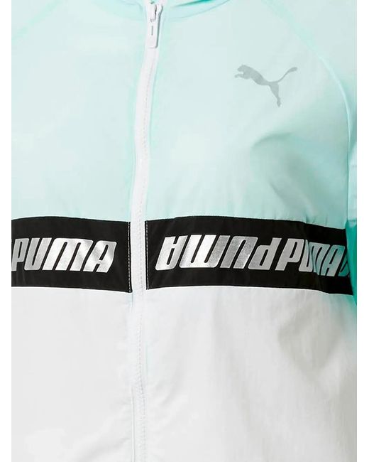 PUMA Gray Logo-Band Jacket