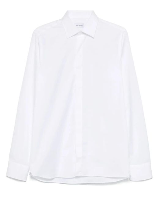 Tagliatore Cambridge Overhemd in het White voor heren