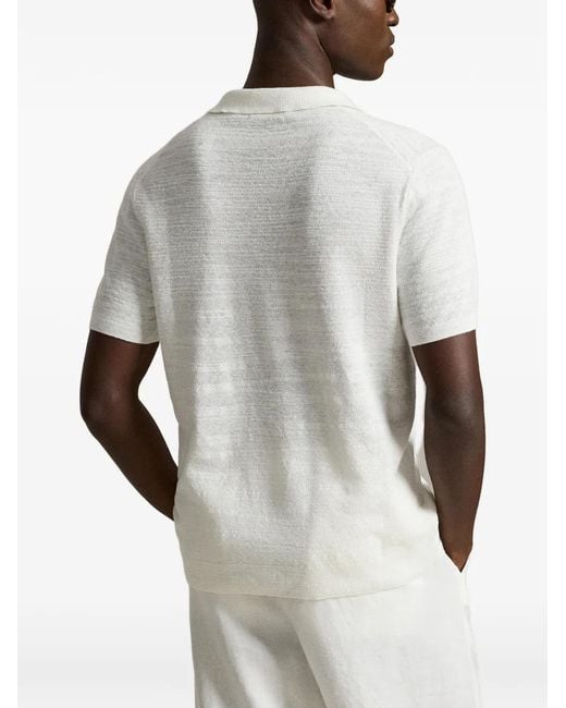 Polo Ralph Lauren White T-Shirt À Logo Pony Brodé for men