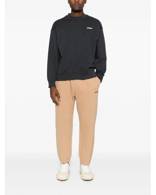 Barrow Blue Crew Neck Sweatshirt