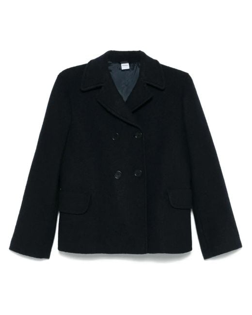 Aspesi Black Bouclé Jacket